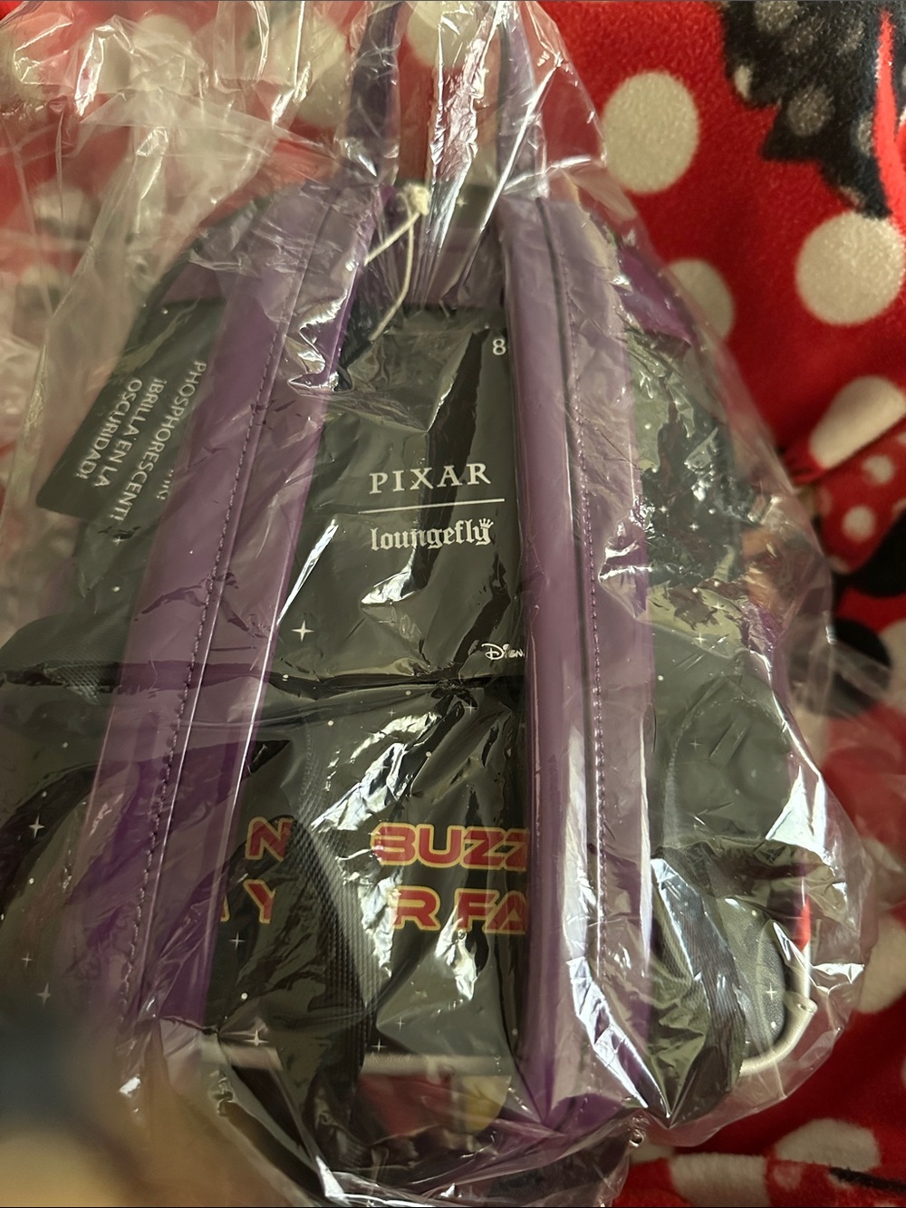 NWT Loungefly Pixar Toy Story Emperor Zurg Figural Glow-in-the-Dark Backpack - Picture 7 of 7